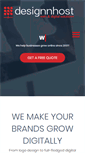 Mobile Screenshot of designnhost.com